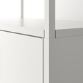 TROTTEN Cabinet combination, white, 140x173 cm