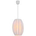 GoodHome Pendant Lamp Lufira E27, white