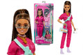 Barbie Doll in Trendy Pink Jumpsuit HPL76 3+