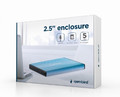 Gembird Enclosure for HDD/SSD 2.5" USB 3.0, blue