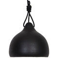 GoodHome Pendant Lamp Aulavik E27, black