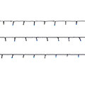 LED Lighting Chain 240 LED 14.3 m, outdoor, white-blue