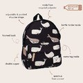 Kidzroom Children's Backpack Full of Wonders, black