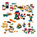 BYGGLEK 201-piece LEGO® brick set, mixed colours