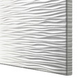 BESTÅ Shelf unit with door, white/Laxviken white, 60x42x38 cm