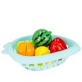 Kitchen Delicious Basket with Vegetables, assorted basket colours, 3+