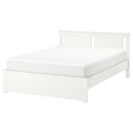 SONGESAND Bed frame, white, Leirsund, 160x200 cm