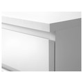 MALM Drawer unit on castors, white, 42x59 cm