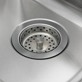 VATTUDALEN Inset sink, 1 bowl with drainboard