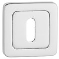 Door Escutcheon Metalbud, lower, chrome