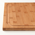 LÄMPLIG Chopping board, bamboo, 46x53 cm