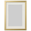 LOMVIKEN Frame, gold-colour, 13x18 cm