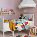 BUSENKEL Duvet cover and pillowcase, balloon pattern/multicolour, 150x200/50x60 cm