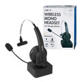 LogiLink Headset Headphones Bluetooth with Charging Stand