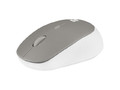 Natec Wireless Mouse Harrier 2, white-grey