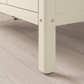 KOLBJÖRN Shelving unit with 2 cabinets, beige, 171x37x161 cm