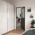 GoodHome Industrial Internal Door 80, left, black