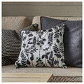 ROTVECKLARE Cushion cover, white/anthracite, 50x50 cm