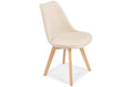 Upholstered Dining Chair Bolonia Lux, beige