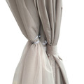 GoodHome Curtain for Gazebo Preston, taupe