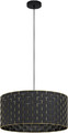 Pendant Lamp Marasales L 1 x E27, black