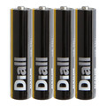 Diall Alkaline Battery AAA 4-pack