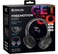 Defender Headset Headphones Wireless FreeMotion B555, black