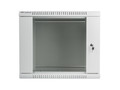 Lanberg Wall-mounted Rack 19'' 9U 600X600mm, grey