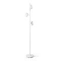 NYMÅNE Floor lamp with 3-spot, white, 160 cm