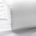 ROSENSKÄRM Pillowcase for ergonomic pillow, white, 33x50 cm