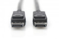 Assmann Connection Cable DisplayPort 8K 30Hz UHD Typ DP/DP M/M black 2m