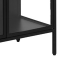 Display Cabinet Newcastle, high, black