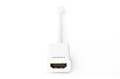 Adapter DisplayPort 1.1a miniDP-HDMI A MM 0.15m