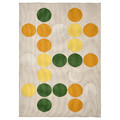 BRÖGGAN Rug flatwoven, in/outdoor, dot pattern multicolour, 133x195 cm