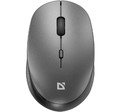 Defender Optical Wireless Mouse Silent Click Auris MB-027, grey