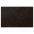 HEDEVIKEN Door/drawer front, dark brown stained oak veneer, 60x38 cm