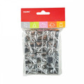 Christmas Decoration Gift 12pcs, silver