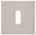 Gamet Door Escutcheon, brushed nickel