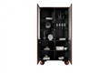 Display Cabinet Sonatia II 100cm, burgundy