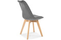 Upholstered Dining Chair Bolonia Lux, graphite