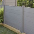 Blooma Neva Composite Fence Slat 2.2 x 15.7 x 179 cm, taupe, 3pcs