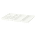 UPPDATERA Cutlery tray/2 utensil trays, white, 72x50 cm