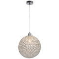 GoodHome Pendant Lamp Mantus E27, chrome