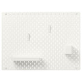 SKÅDIS Pegboard combination, white,76x56 cm