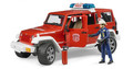 Bruder Jeep Wrangler Fire Department 4+