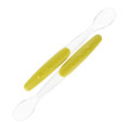 NUK Soft Feeding Spoon 2pcs 4m+, green