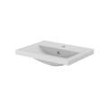 GoodHome Wash-basin Nira slim 16 x 38 x 52.8 cm, white