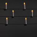 LED Lighting Chain 20 LED, candles, indoor, warm white