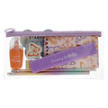 School Set Pencil Case with Accessories Pastel