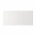 STENSUND Drawer front, white, 80x40 cm